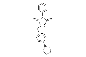 3-phenyl-5-(4-pyrrolidinobenzylidene)hydantoin