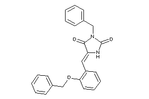 5-(2-benzoxybenzylidene)-3-benzyl-hydantoin