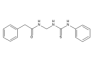 2-phenyl-N-[(phenylthiocarbamoylamino)methyl]acetamide