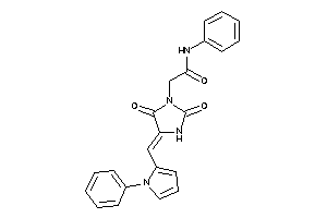 2-[2,5-diketo-4-[(1-phenylpyrrol-2-yl)methylene]imidazolidin-1-yl]-N-phenyl-acetamide