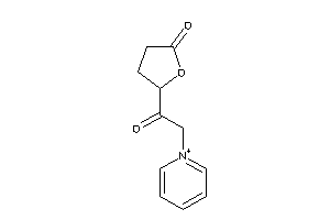 Image of 5-(2-pyridin-1-ium-1-ylacetyl)tetrahydrofuran-2-one