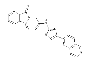 Image of N-[4-(2-naphthyl)thiazol-2-yl]-2-phthalimido-acetamide