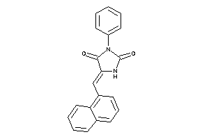 5-(1-naphthylmethylene)-3-phenyl-hydantoin