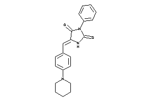 3-phenyl-5-(4-piperidinobenzylidene)hydantoin