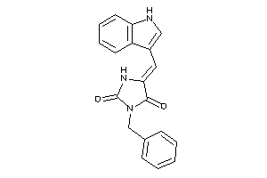 3-benzyl-5-(1H-indol-3-ylmethylene)hydantoin