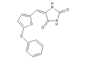 5-[[5-(phenylthio)-2-furyl]methylene]hydantoin