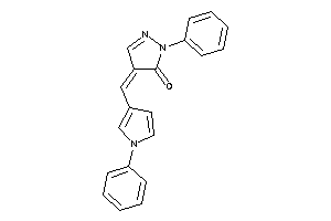 2-phenyl-4-[(1-phenylpyrrol-3-yl)methylene]-2-pyrazolin-3-one