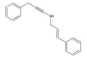 Image of Cinnamyl(3-phenylprop-1-ynyl)amine
