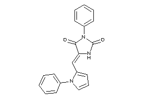 3-phenyl-5-[(1-phenylpyrrol-2-yl)methylene]hydantoin