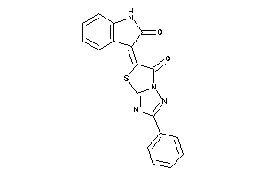 5-(2-ketoindolin-3-ylidene)-2-phenyl-thiazolo[2,3-e][1,2,4]triazol-6-one