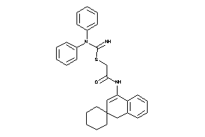 2-[(N,N-diphenylamidino)thio]-N-spiro[4H-naphthalene-3,1'-cyclohexane]-1-yl-acetamide