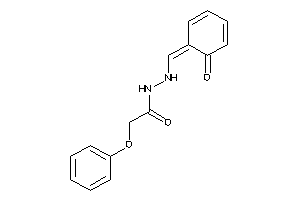 N'-[(6-ketocyclohexa-2,4-dien-1-ylidene)methyl]-2-phenoxy-acetohydrazide