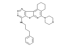 Image of (morpholinoBLAHyl)-(3-phenylpropyl)amine