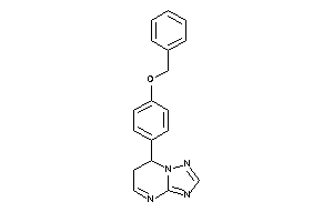 7-(4-benzoxyphenyl)-6,7-dihydro-[1,2,4]triazolo[1,5-a]pyrimidine