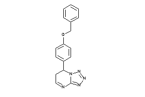 Image of 7-(4-benzoxyphenyl)-6,7-dihydrotetrazolo[1,5-a]pyrimidine
