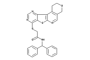 N-benzhydryl-2-(BLAHylthio)acetamide