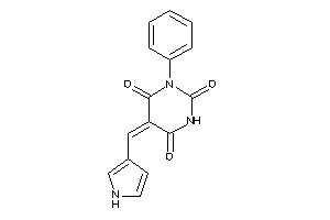 Image of 1-phenyl-5-(1H-pyrrol-3-ylmethylene)barbituric Acid