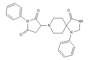 3-(1-keto-4-phenyl-2,4,8-triazaspiro[4.5]decan-8-yl)-1-phenyl-pyrrolidine-2,5-quinone
