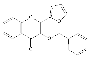 Image of 3-benzoxy-2-(2-furyl)chromone