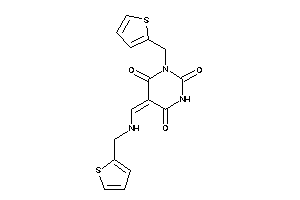 1-(2-thenyl)-5-[(2-thenylamino)methylene]barbituric Acid