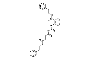 Image of 4-keto-4-[[2-(phenethylcarbamoyl)phenyl]thiocarbamoylamino]butyric Acid Phenethyl Ester