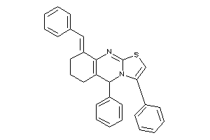 Image of 9-benzal-3,5-diphenyl-5,6,7,8-tetrahydrothiazolo[2,3-b]quinazoline