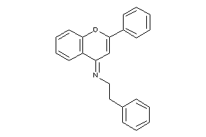 Phenethyl-(2-phenylchromen-4-ylidene)amine