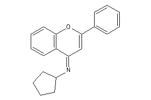 Cyclopentyl-(2-phenylchromen-4-ylidene)amine