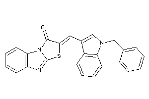 2-[(1-benzylindol-3-yl)methylene]thiazolo[3,2-a]benzimidazol-1-one