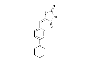 2-imino-5-(4-piperidinobenzylidene)thiazolidin-4-one