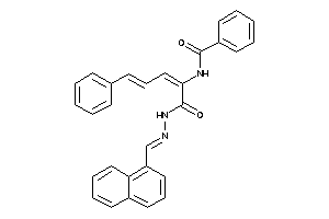 N-[1-[(1-naphthylmethyleneamino)carbamoyl]-4-phenyl-buta-1,3-dienyl]benzamide