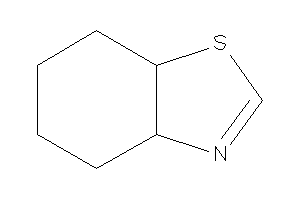 3a,4,5,6,7,7a-hexahydro-1,3-benzothiazole