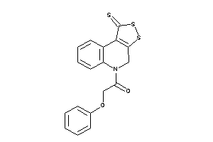 2-phenoxy-1-(1-thioxo-4H-dithiolo[3,4-c]quinolin-5-yl)ethanone
