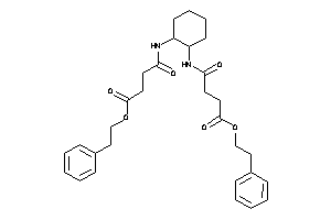 Image of 4-keto-4-[[2-[(4-keto-4-phenethyloxy-butanoyl)amino]cyclohexyl]amino]butyric Acid Phenethyl Ester