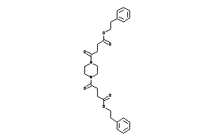 Image of 4-keto-4-[4-(4-keto-4-phenethyloxy-butanoyl)piperazino]butyric Acid Phenethyl Ester