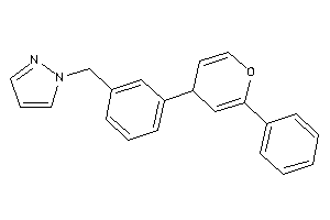 1-[3-(2-phenyl-4H-pyran-4-yl)benzyl]pyrazole