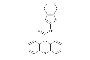 N-(4,5,6,7-tetrahydrobenzothiophen-2-yl)-9H-xanthene-9-carboxamide