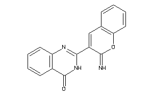 2-(2-iminochromen-3-yl)-3H-quinazolin-4-one