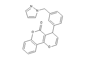 4-[3-(pyrazol-1-ylmethyl)phenyl]-4H-pyrano[3,2-c]chromen-5-one