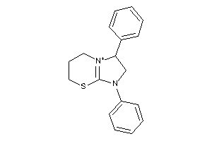 1,3-diphenyl-3,5,6,7-tetrahydro-2H-imidazo[2,1-b][1,3]thiazin-4-ium