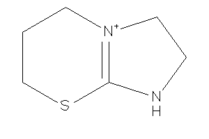 Image of 1,2,3,5,6,7-hexahydroimidazo[2,1-b][1,3]thiazin-4-ium