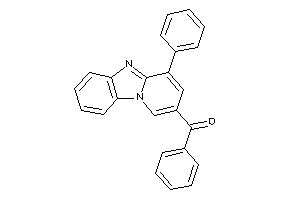Phenyl-(4-phenylpyrido[1,2-a]benzimidazol-2-yl)methanone