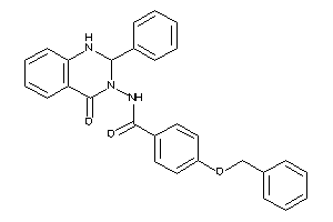 4-benzoxy-N-(4-keto-2-phenyl-1,2-dihydroquinazolin-3-yl)benzamide