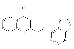 2-[(thieno[3,2-d]pyrimidin-4-ylthio)methyl]pyrido[1,2-a]pyrimidin-4-one