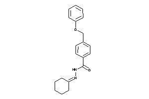 Image of N-(cyclohexylideneamino)-4-(phenoxymethyl)benzamide