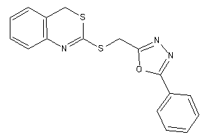 2-[(4H-3,1-benzothiazin-2-ylthio)methyl]-5-phenyl-1,3,4-oxadiazole