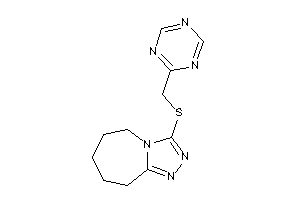 3-(s-triazin-2-ylmethylthio)-6,7,8,9-tetrahydro-5H-[1,2,4]triazolo[4,3-a]azepine