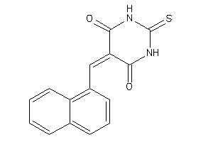 5-(1-naphthylmethylene)-2-thioxo-hexahydropyrimidine-4,6-quinone
