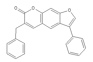 6-benzyl-3-phenyl-furo[3,2-g]chromen-7-one