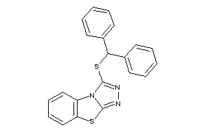 1-(benzhydrylthio)-[1,2,4]triazolo[3,4-b][1,3]benzothiazole